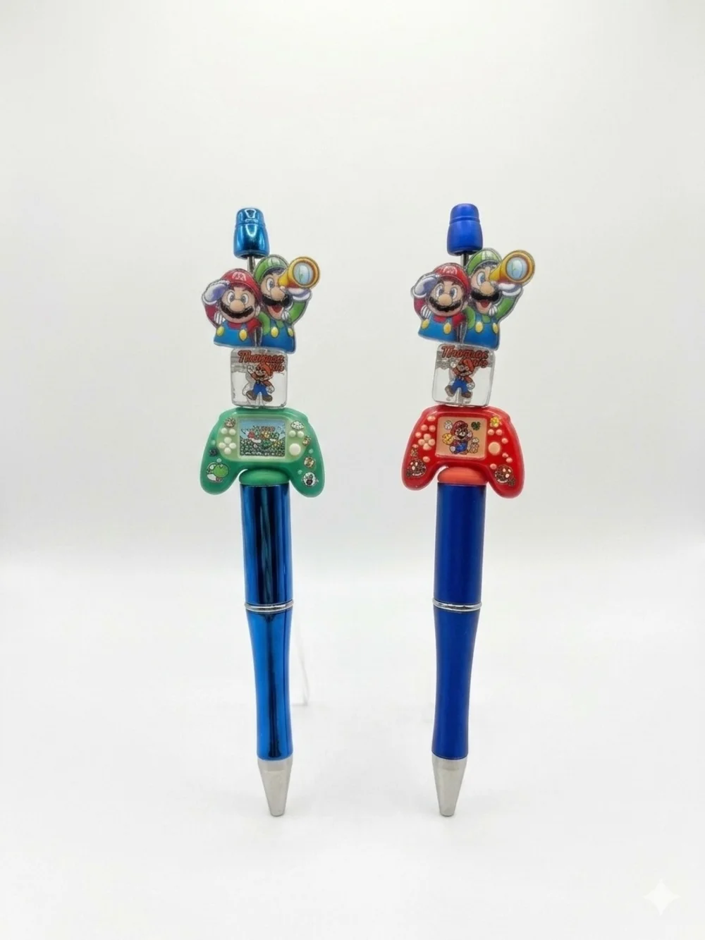 Mario & Luigi Controller Pens - Free Refill Included